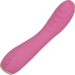 Uncorked Pinot Silicone Vibrator, 7.25 Inch, Pink
