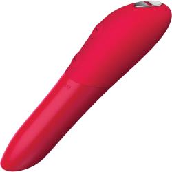We-Vibe Tango X Silicone Vibrator, 3.5 Inch, Cherry Red
