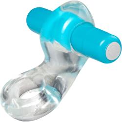Play with Me Delight Vibrating C-Ring, Blue
