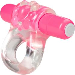 Play with Me Teaser Vibrating C-Ring, Pink