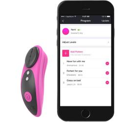 Lovense Ferri App Controlled Panty Vibrator, 3 Inch, Pink