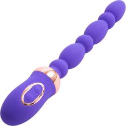 Nu Sensuelle 15 Function Flexii Anal Beads, 11 Inch, Ultra Violet