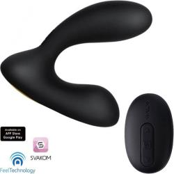 Svakom Vick Neo Interactive App Controlled Prostate and Perineum Massager, Black