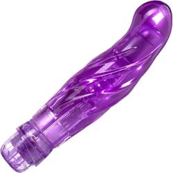 Naturally Yours Bachata Vibrator, 6 Inch, Purple