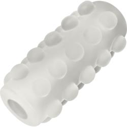 M for Men Soft and Wet Orb Reversible Stroker, Frosted