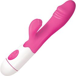 Lotus Sensual Massagers No 1 Dual Action Vibrator, 7.5 Inch, Pink
