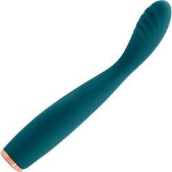 Luxe Lille Rechargeable Vibrator, 7.4 Inch, Green