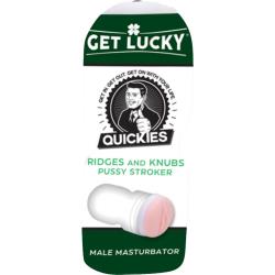 Get Lucky Quickies Ridges and Knubs Pussy Stroker Male Masturbator