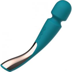 LELO Smart Wand 2 Rechargeable Silicone Massager, 8.7 Inch, Ocean Blue