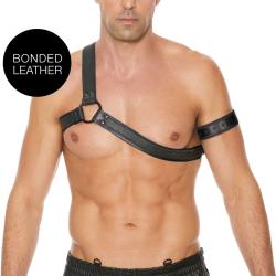 Ouch! Gladiator Harness, Black