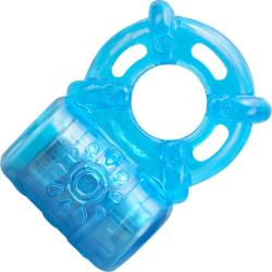 Stay Hard Rechargeable 5 Function C-Ring, Blue