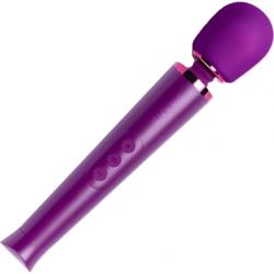 Le Wand Petite Rechargeable Vibrating Massager, 10 Inch, Dark Cherry