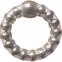 Superball Penis Ring, Clear