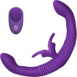 Together Toy Couples Intimacy Vibrator with Remote Control, Purple