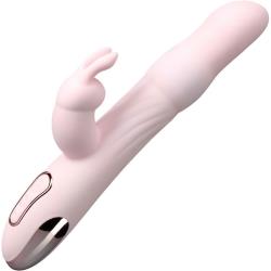 Lush Aurora Rabbit Vibrator, 9.75 Inch, Pink