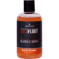 Big Flirt Pheromone Infused Bubble Bath, 8 fl.oz (237 mL), Lust in Paradise