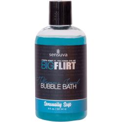 Big Flirt Pheromone Infused Bubble Bath, 8 fl.oz (237 mL), Sensually Soft