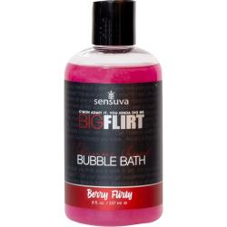 Big Flirt Pheromone Infused Bubble Bath, 8 fl.oz (237 mL), Berry Flirty