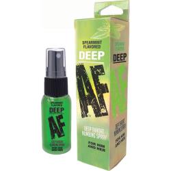 Deep AF Numbing Throat Spray, 1 fl.oz (29.5 mL), Spearmint