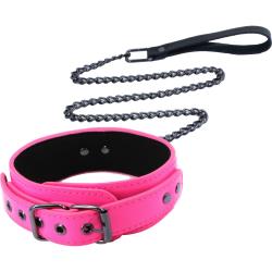 Electra Play Things Collar and Leash, Pink