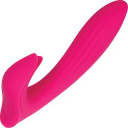 Adam and Eve Eve`s Bliss Silicone Vibrator, 6.5 Inch, Pink