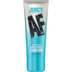 Juicy AF Water-Based Lubricant, 2 fl.oz (60 mL), Natural