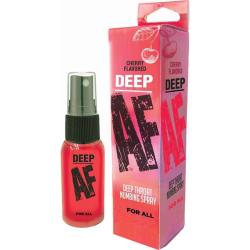 Deep AF Numbing Throat Spray, 1 fl.oz (29 mL), Cherry