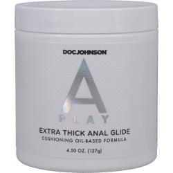A-Play Extra-Thick Anal Glide Cushioning Oil-Based Formula, 4.5 oz (127 g)