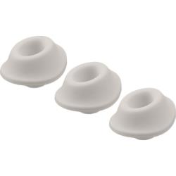 Womanizer Premium & Classic Replacement Heads (Pack of 3), Small, Gray