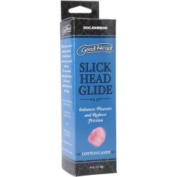 GoodHead Slick Head Glide, 4 oz (113 g) Tube, Cotton Candy