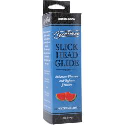 GoodHead Slick Head Glide, 4 oz (113 g) Boxed Tube, Watermelon