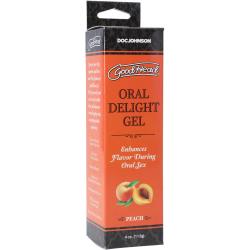 GoodHead Oral Delight Gel, 4 oz (113 g) Boxed Tube, Peach