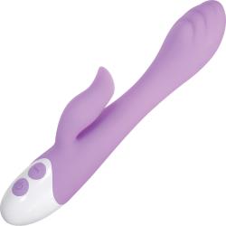 Evolved Pleasing Petal Silicone Rechargeable Vibrator, 7.75 Inch, Pink