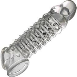 Icon Toppers Penis Extender, 2 Inch Extra Length, Clear