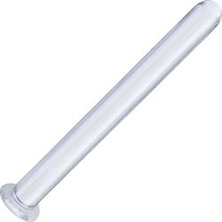 Icon Glass Thins Cylindrical Glass Plug, 7.5 Inch, Clear
