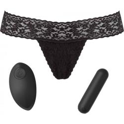 Love to Love Secret Panty 2 Remote Controlled Panty, Black Onyx