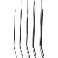 Ouch! Urethral Sounding Metal Dilator Set, Silver