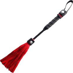 Rouge Garments Mini Flogger, 10 Inch, Red