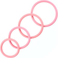 Sportsheets Merge Nitrile Rubber O-Ring 4-Pack, Coral