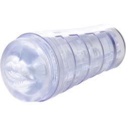 Mistress Courtney Diamond Deluxe Mouth Stroker, Clear