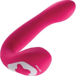 Evolved Buck Wild Rechargeable Dual Stimulator, 7.25 Inch, Pink