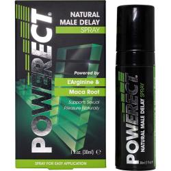 Powerect Natural Male Delay Spray, 1 fl.oz (30 mL)