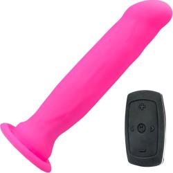 Impressions Havana Thumping Dildo with Remote Control, 8 Inch, Pink