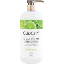 Coochy Oh So Smooth Shave Cream, 32 fl.oz (546 mL), Key Lime Pie