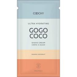 Coochy Ultra Hydrating Shave Cream, 24-Piece Foil Bulk Bag, Mango Coconut