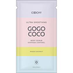 Coochy Ultra Smoothing Body Scrub, 24-Piece Foil Bulk Bag, Mango Coconut