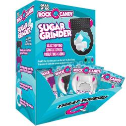 Rock Candy Sugar Grinder Vibrating Cock Ring, Countertop Display of 24