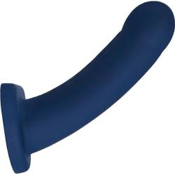 Sportsheets Merge Banx Hollow Silicone Dildo, 8 Inch, Navy