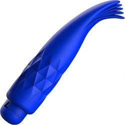 Luminous Zoe 10 Speeds ABS Bullet with Silicone Sleeve, 4.65 Inch, Royal Blue