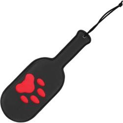 Ouch! Puppy Play Paw Paddle, 13 Inch, Red